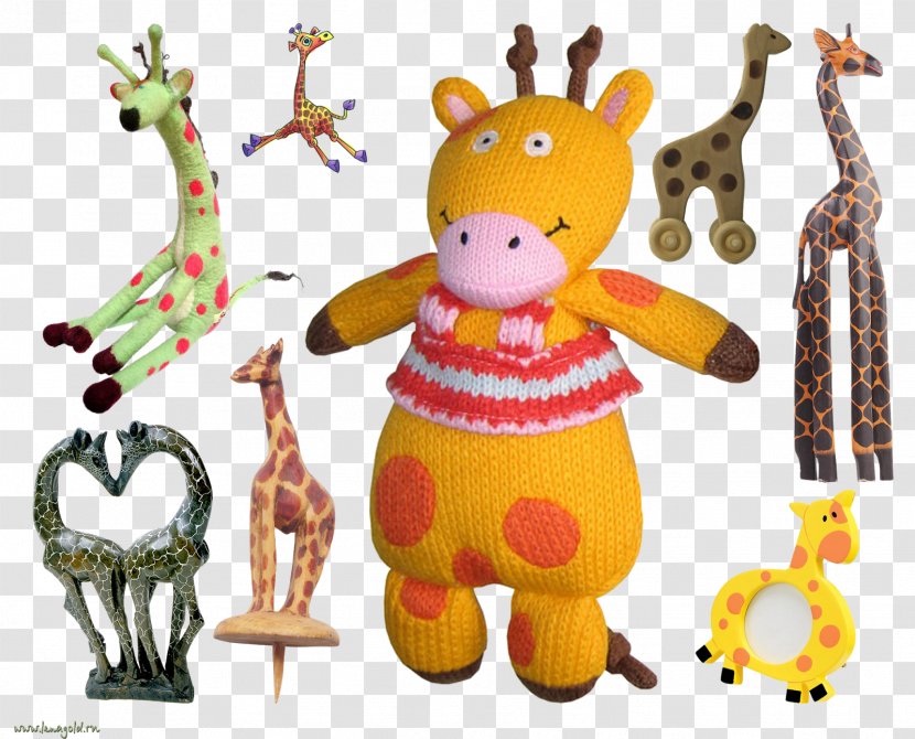 Stuffed Animals & Cuddly Toys Child Northern Giraffe Clip Art - Toy - 3d Transparent PNG
