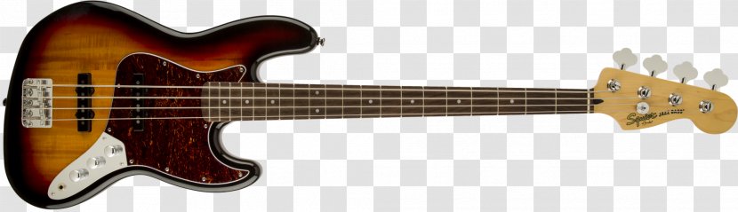 Fender Squier Vintage Modified Jazz Bass Fretless '70s Electric Precision PJ - Pj - Guitar Transparent PNG