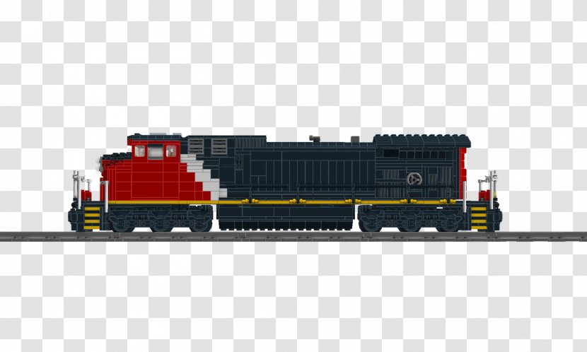 Locomotive Train GE Dash 9-44CW 9 Series Rail Transport - Rolling Stock Transparent PNG