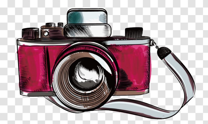 Drawing Illustration Camera Photography Vector Graphics Transparent PNG