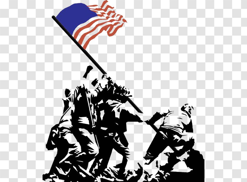 Raising The Flag On Iwo Jima Louisiana Connecticut Image Mount Suribachi - Us State - Preface Transparent PNG