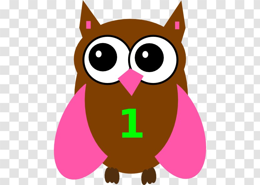 Tawny Owl Clip Art - Nose - Birthday Pink Transparent PNG