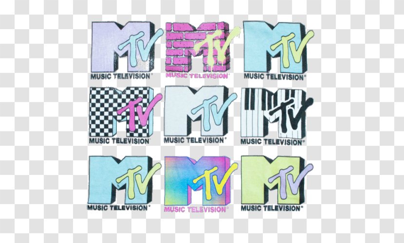 I Want My MTV 1980s Logo Television - Tree - Retro Nostalgia Transparent PNG