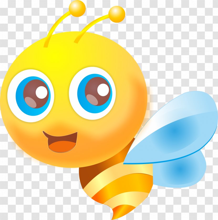 Cartoon Honey Bee Clip Art - Television Transparent PNG