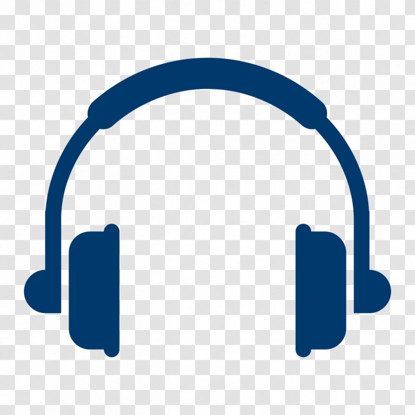 Headphones Blue Audio Equipment Gadget Clip Art - Headset Electric Transparent PNG