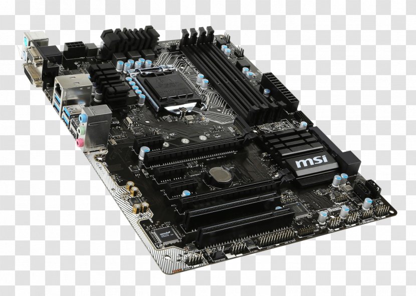 Intel LGA 1151 Motherboard ATX DDR4 SDRAM - Microcontroller Transparent PNG