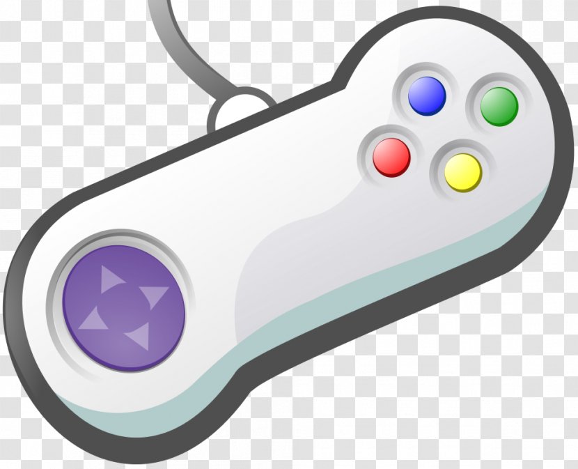 Video Games Clip Art Game Controllers Consoles - Input Device - Joystic Watercolor Transparent PNG