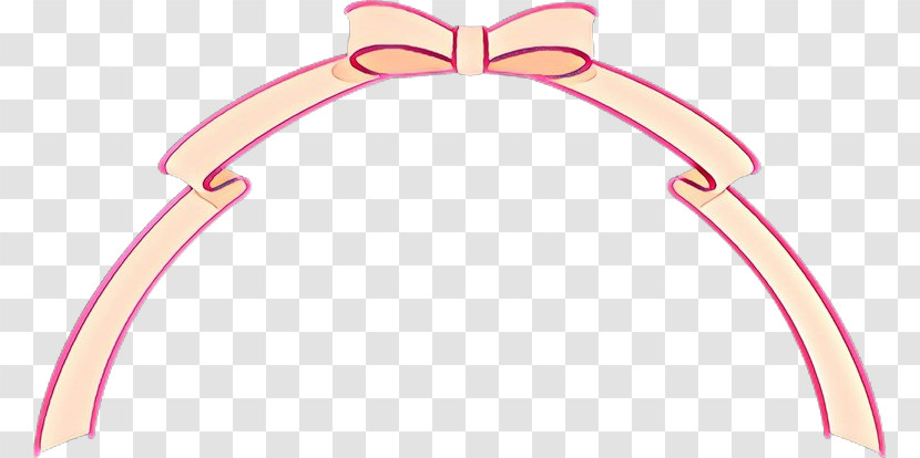 Pink Costume Accessory Ribbon Transparent PNG