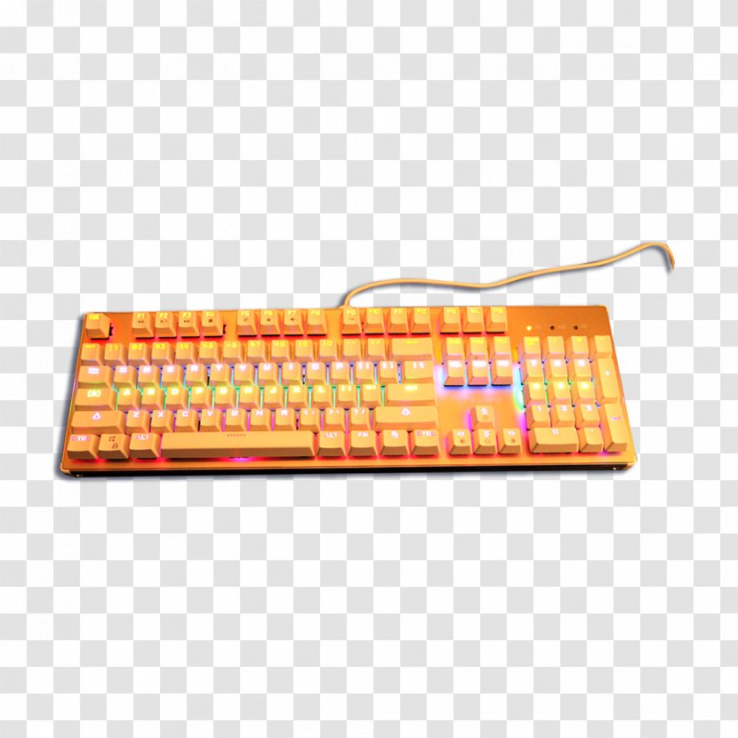Computer Keyboard Machine Designer - Material - Tyrant Gold Mechanical Free Pictures Transparent PNG