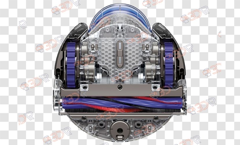 Robotic Vacuum Cleaner Dyson Roomba - Light - Robot Transparent PNG