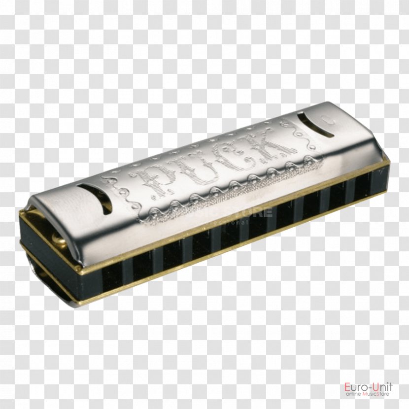 Richter-tuned Harmonica Hohner Tremolo Chromatic - Watercolor - Key Transparent PNG
