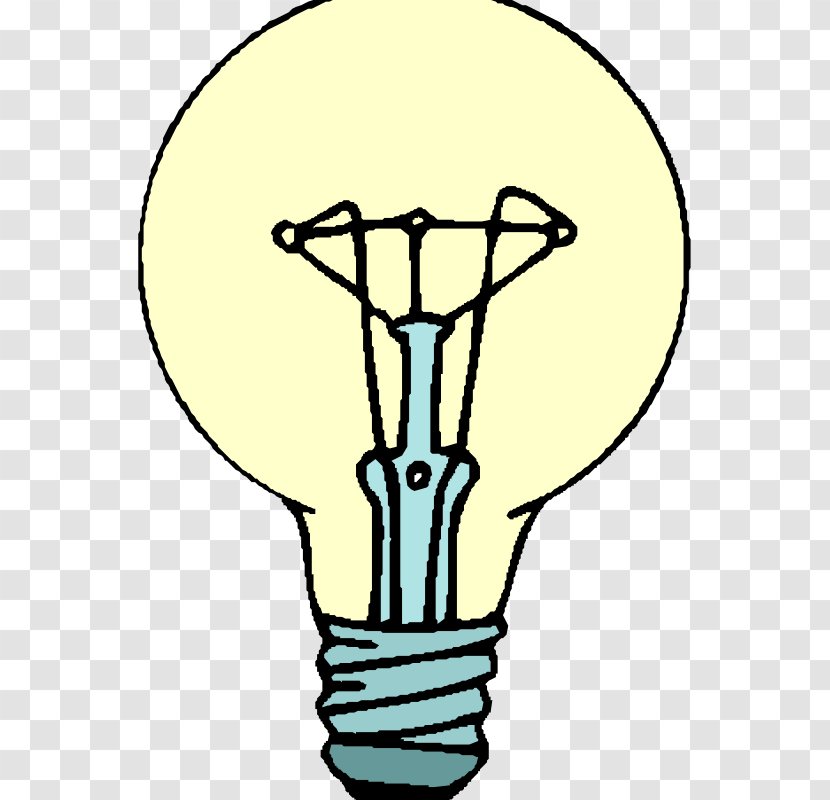 Incandescent Light Bulb Lamp Clip Art - Thomas Edison - Lightbulb Transparent PNG