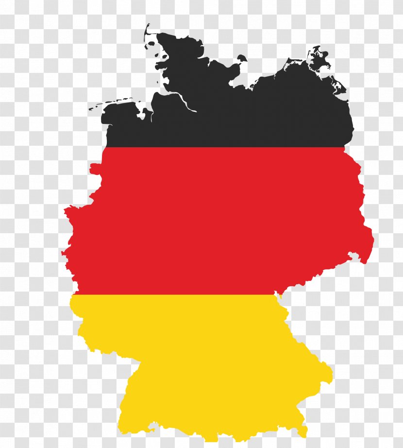 Berlin States Of Germany Map Fotolia - National Flag - German Transparent PNG