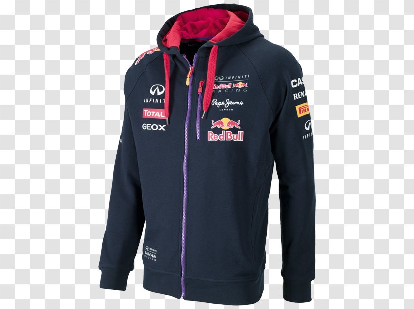 Red Bull Racing Hoodie RB13 2015 Formula One World Championship Bluza - Polar Fleece - New Year No Limits Transparent PNG