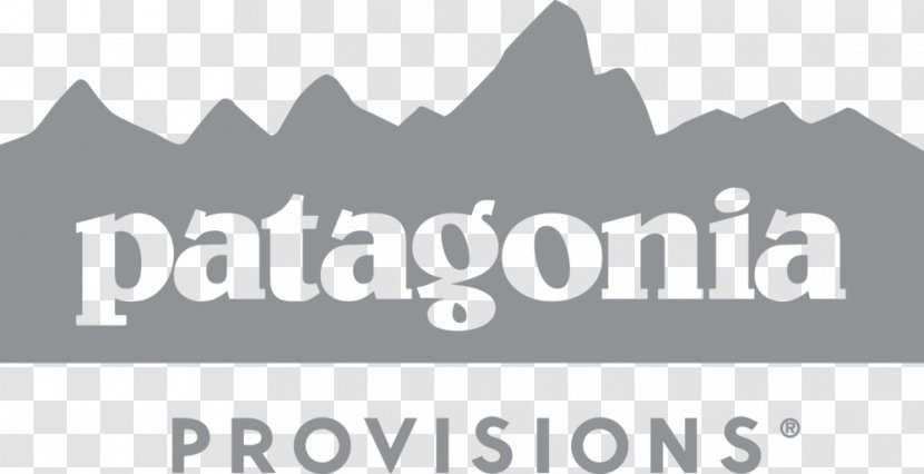 Patagonia Provisions Ventura Logo T-shirt - Black And White Transparent PNG