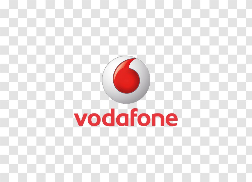 Logo Vodafone Apostrophe Red Brand - Hand Holding Mobile Phone Transparent PNG