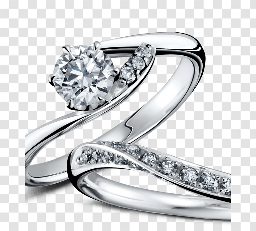 Wedding Ring Brighton Jewellery Diamond - New Earrings Transparent PNG