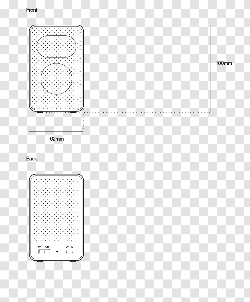 Brand Line Point Pattern - Rectangle - Personnel Transparent PNG