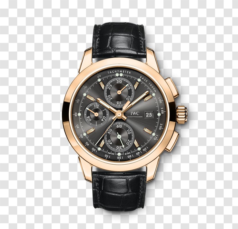 Double Chronograph International Watch Company Jewellery - Strap - Iwc Transparent PNG