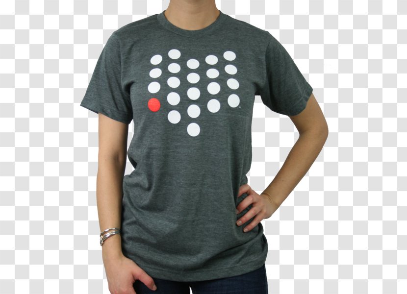 T-shirt Dress Clothing Sportswear - Polka Dot - Bowling Shirts Clearance Transparent PNG