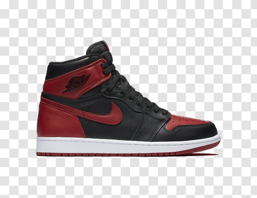 Air Jordan Nike Sneakers Shoe Red Transparent PNG