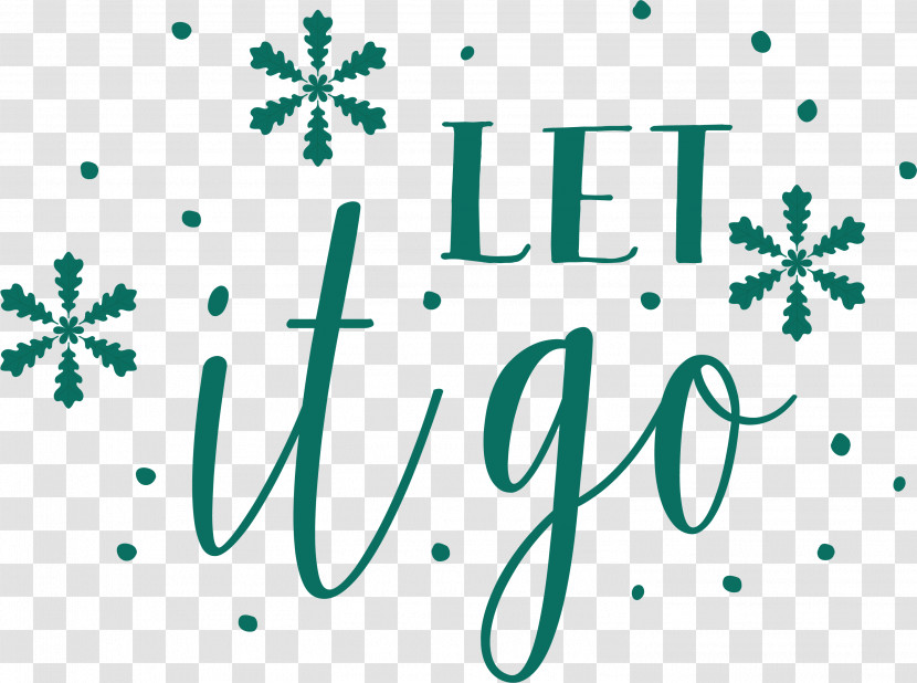 Let It Snow Winter Transparent PNG