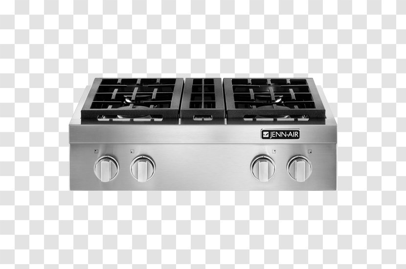 Jenn-Air Pro-Style JGRP430WP Cooking Ranges Stainless Steel Natural Gas - Stove - Stereo Amplifier Transparent PNG