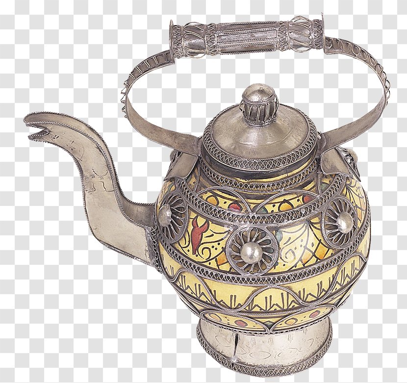 Teapot Kettle Metal - Brass Transparent PNG