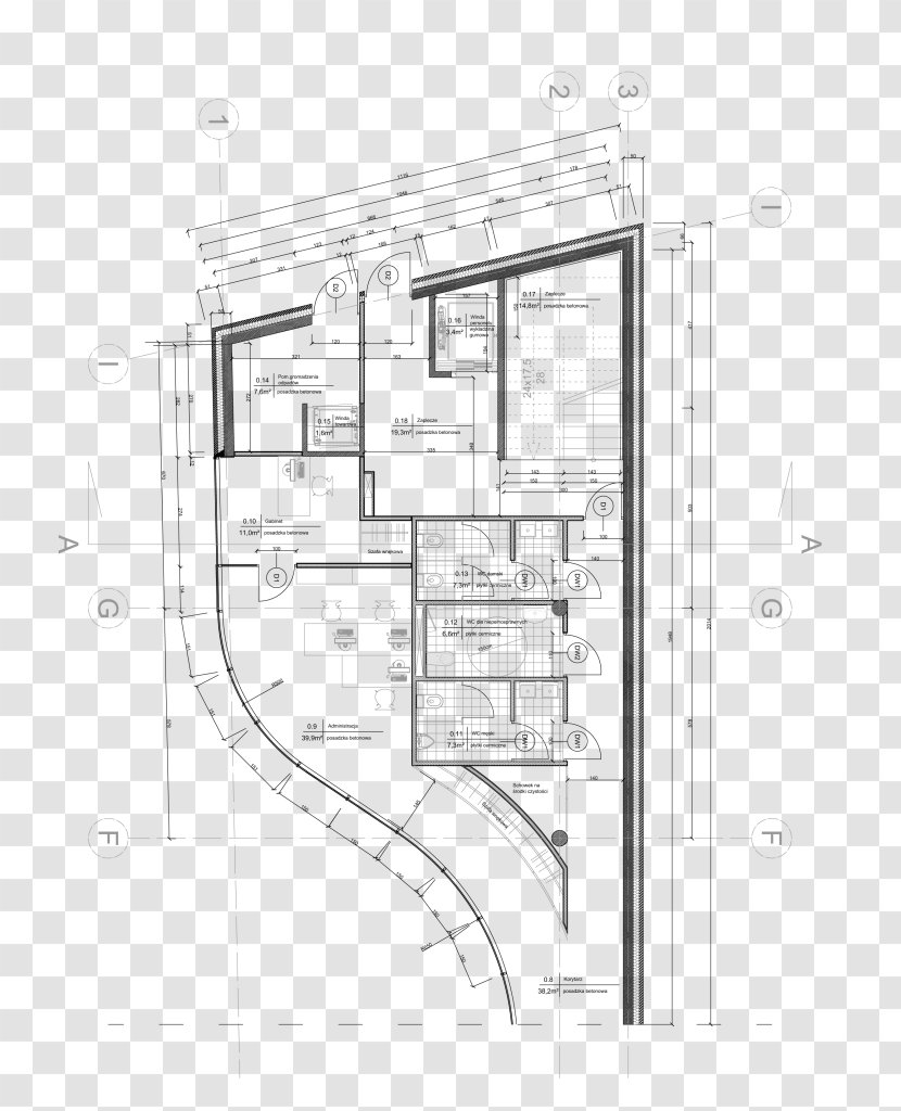 Floor Plan Architecture Technical Drawing - House - Design Transparent PNG