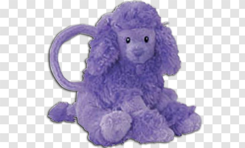 purple puppy stuffed animal