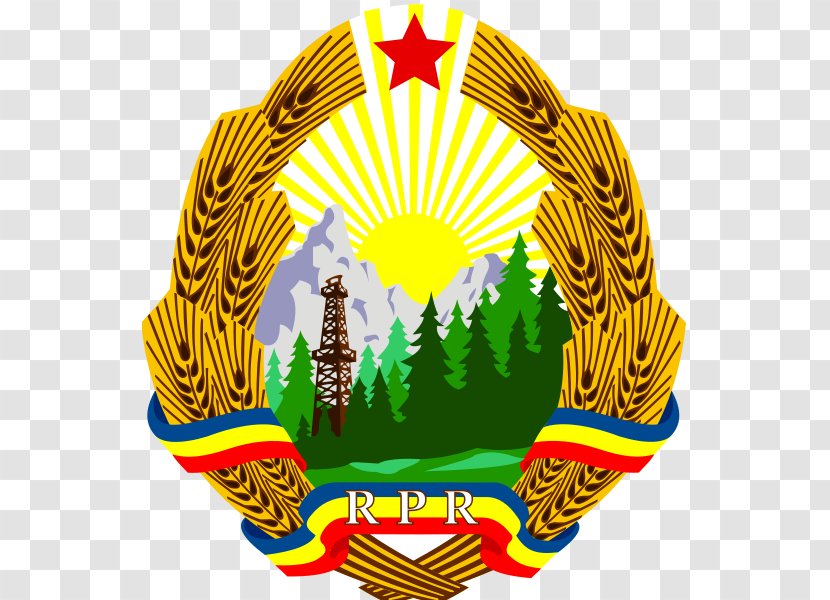 Emblem Of The Socialist Republic Romania People's Bulgaria Coat Arms - Communism Transparent PNG