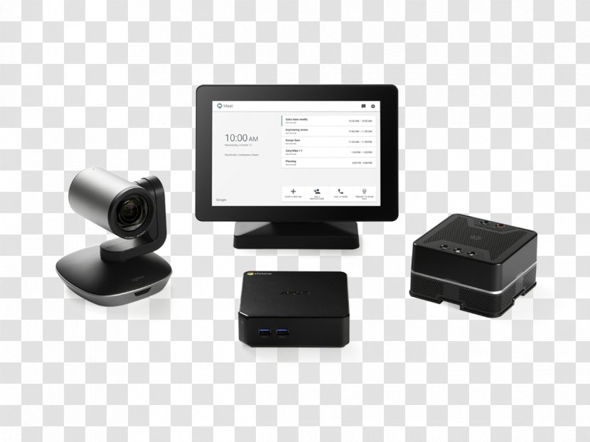 Google Hangouts Jamboard Logitech 960-001184 PTZ Pro2 Camera Computer Hardware - Videotelephony - Devices Transparent PNG