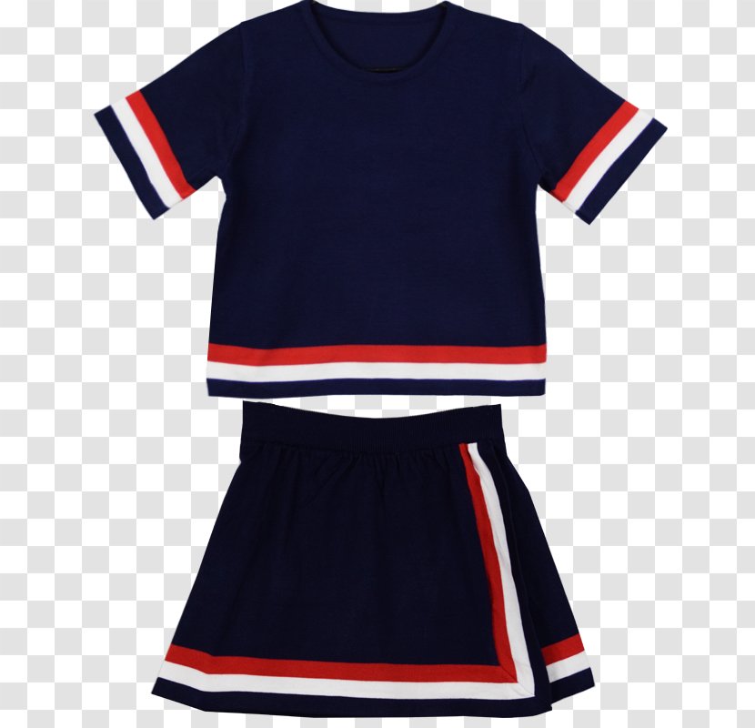 Cheerleading Uniforms T-shirt Hoodie Clothing Fashion - Sportswear - Striped Stockings Transparent PNG
