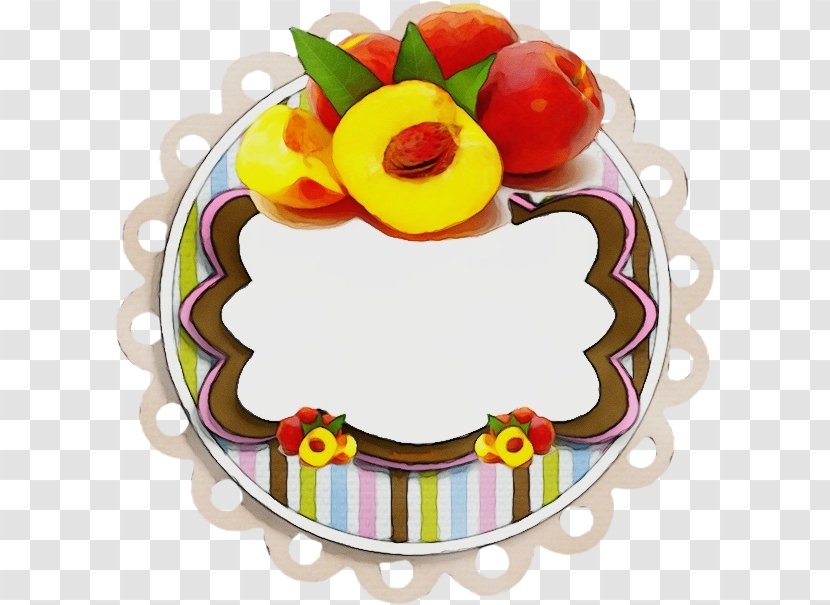 Dish Network Dessert Torte Fruit - Baked Goods Plate Transparent PNG