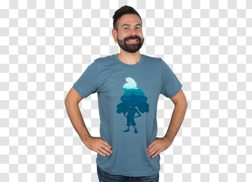 T-shirt Rooster Teeth Facial Hair Silhouette Costume - Outerwear - First Tooth Transparent PNG