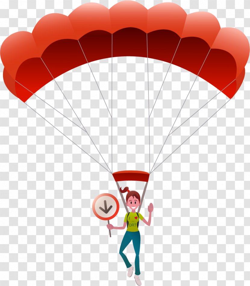 Parachute Parachuting Windsport Hot Air Balloon Sports Transparent PNG