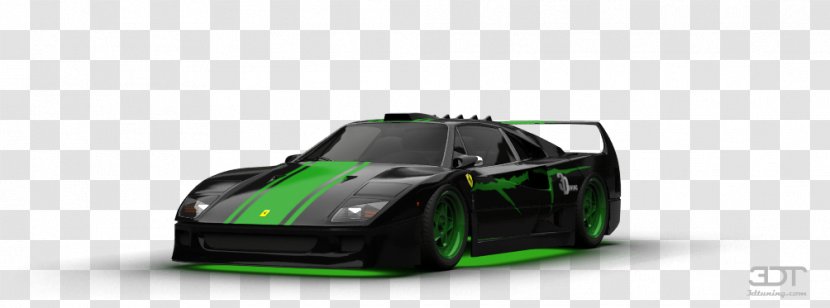 Radio-controlled Car Motor Vehicle Automotive Design - Supercar - Ferrari F40 Transparent PNG