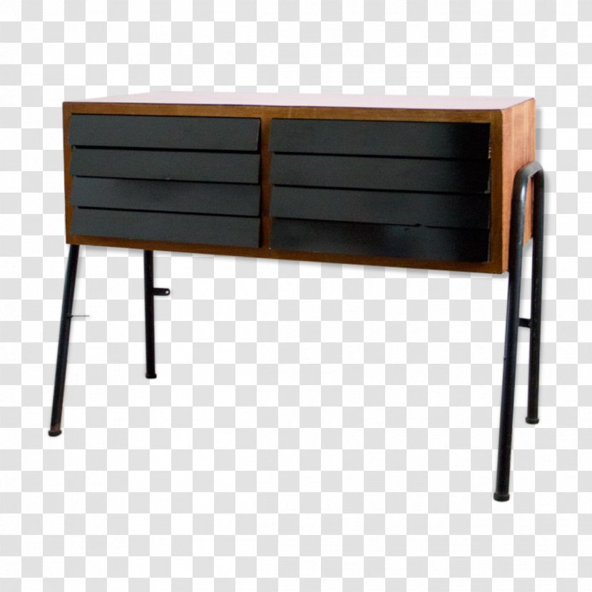 Table Desk Furniture Drawer Buffets & Sideboards - Metal Transparent PNG