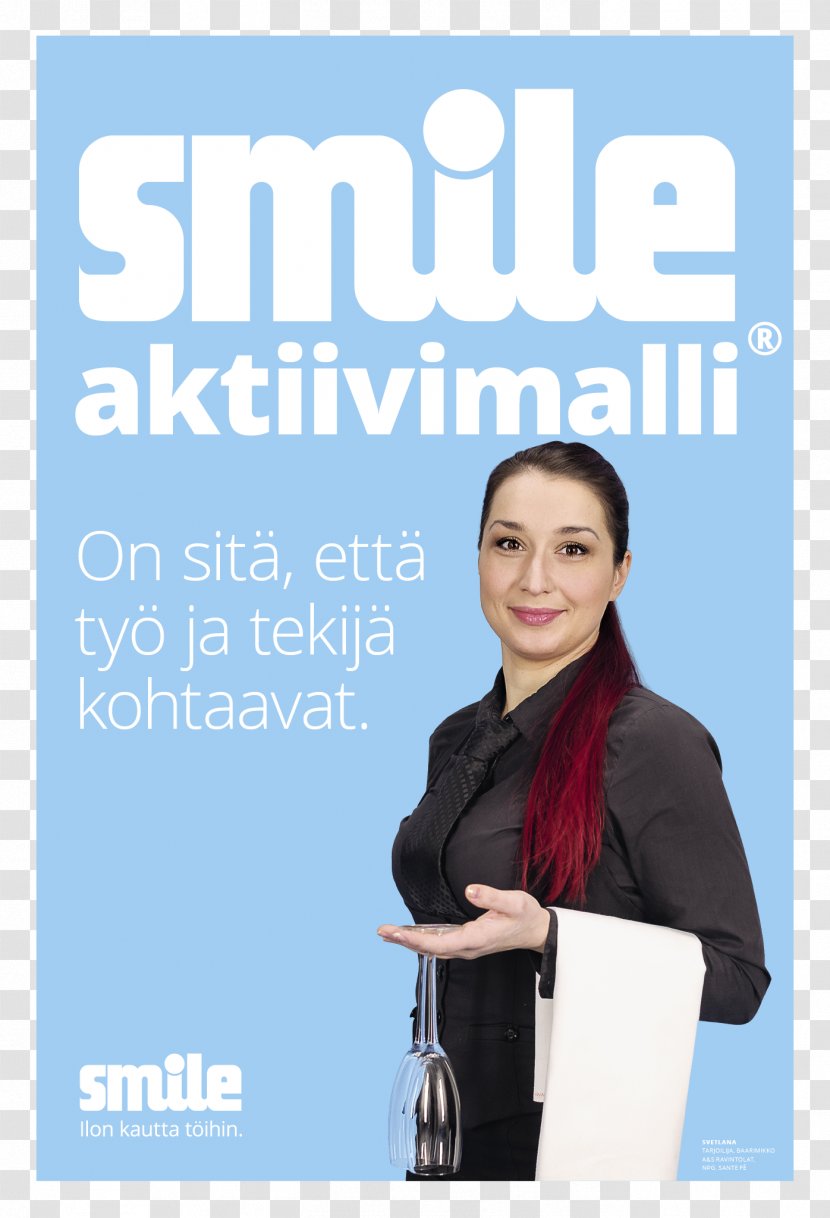 Aktiivimalli Smile Henkilostopalvelut Oy Advertising Poster Public Relations - Business - Ilon Transparent PNG