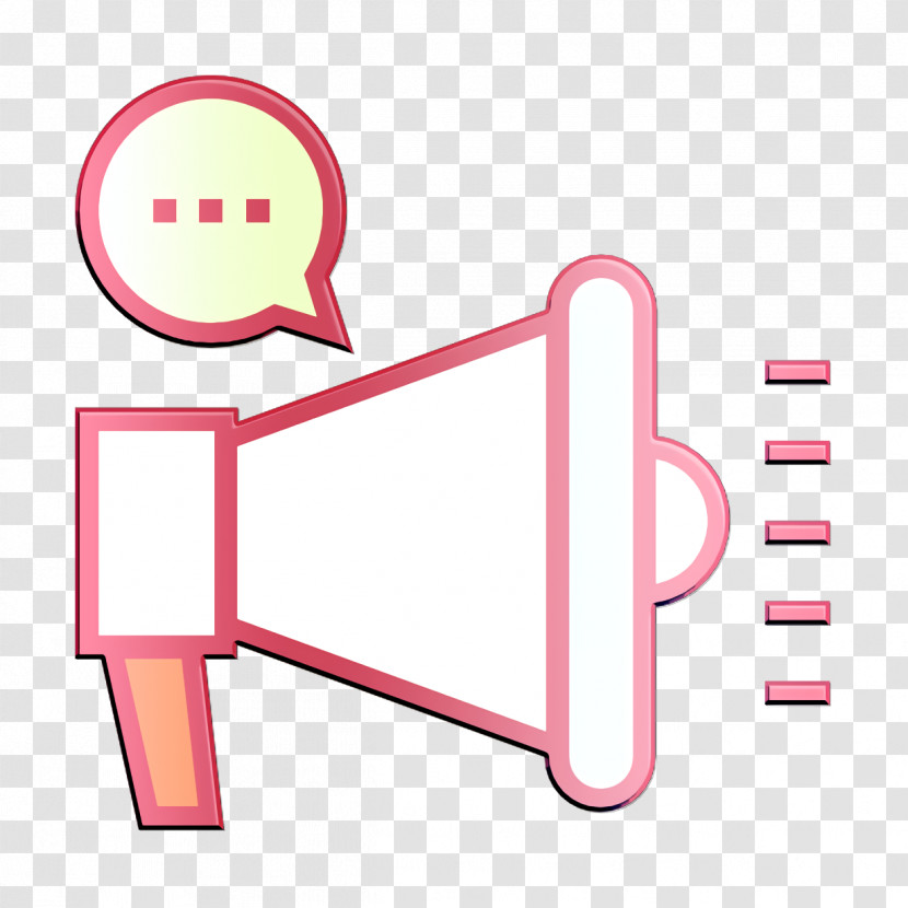 Business And Office Icon Megaphone Icon Speaker Icon Transparent PNG