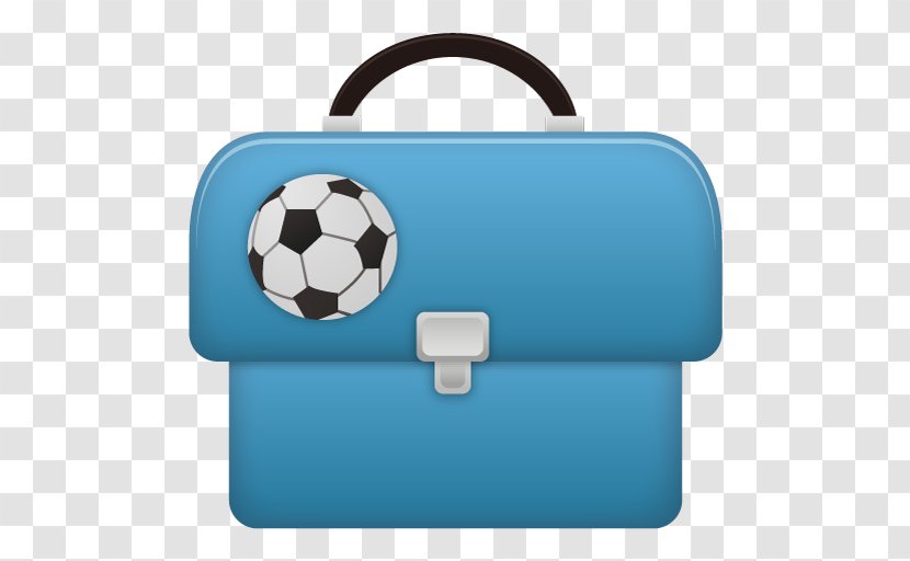 Football Electric Blue Bag - Schoolbag Boy Transparent PNG