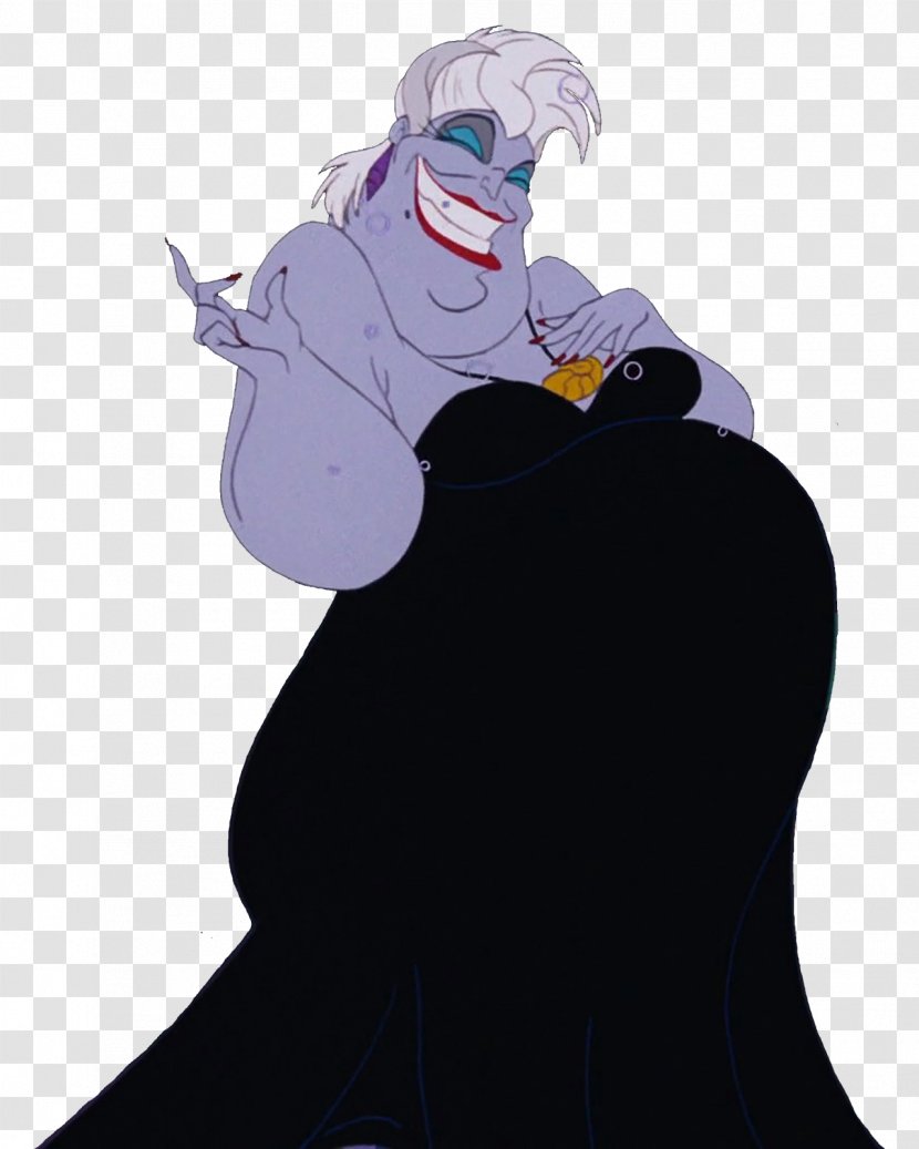 Ursula Flotsam Ariel Character Belle - Fictional Transparent PNG