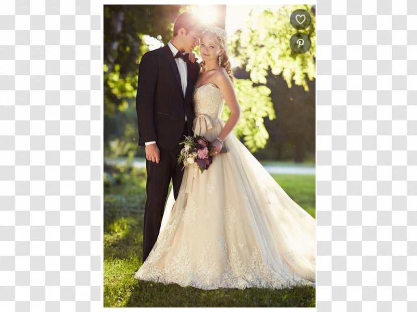 Wedding Dress Bride Gown - Flower Transparent PNG