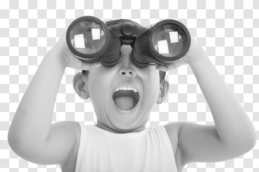 Stock Photography Binoculars Royalty-free Child - Monochrome - Binocular Transparent PNG