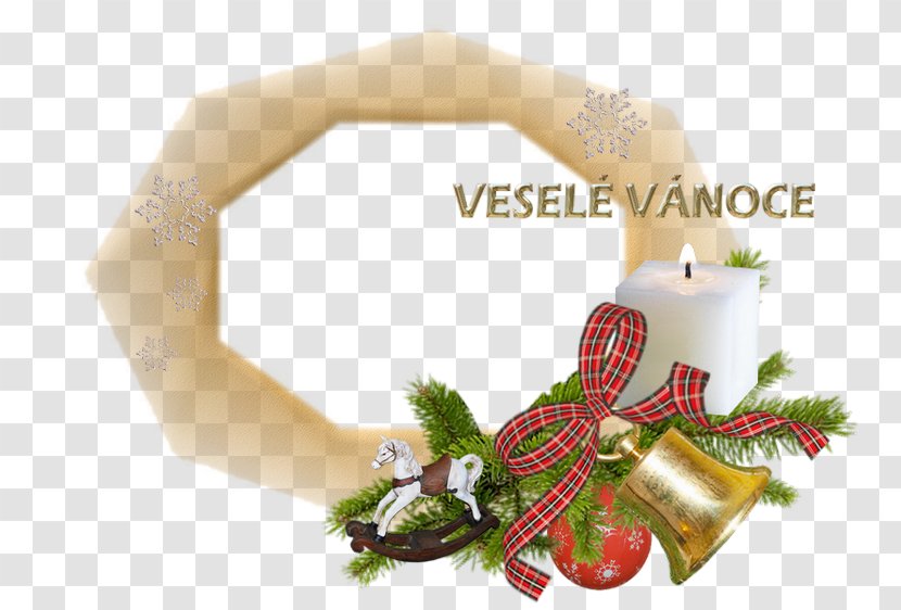 Christmas Day Ornament Tea Coffee Wreath - Flyer Transparent PNG