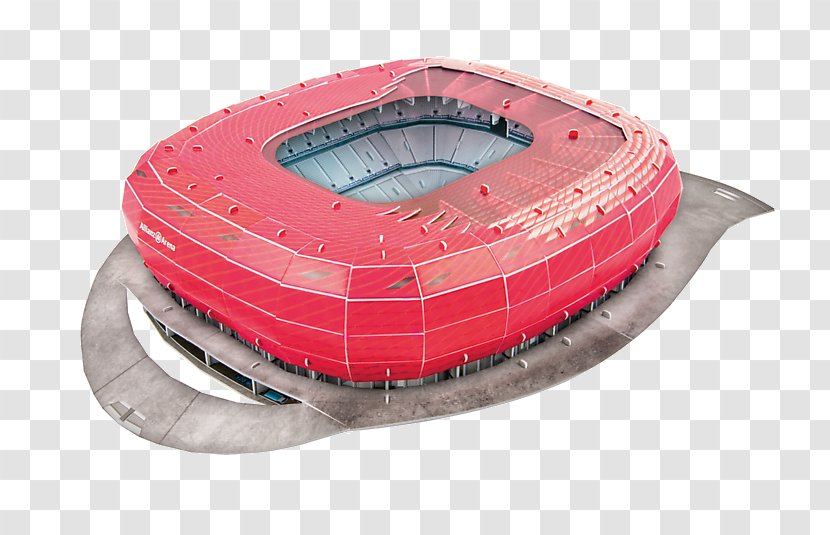 Allianz Arena FC Bayern Munich Emirates Stadium 3D-Puzzle - Building Transparent PNG