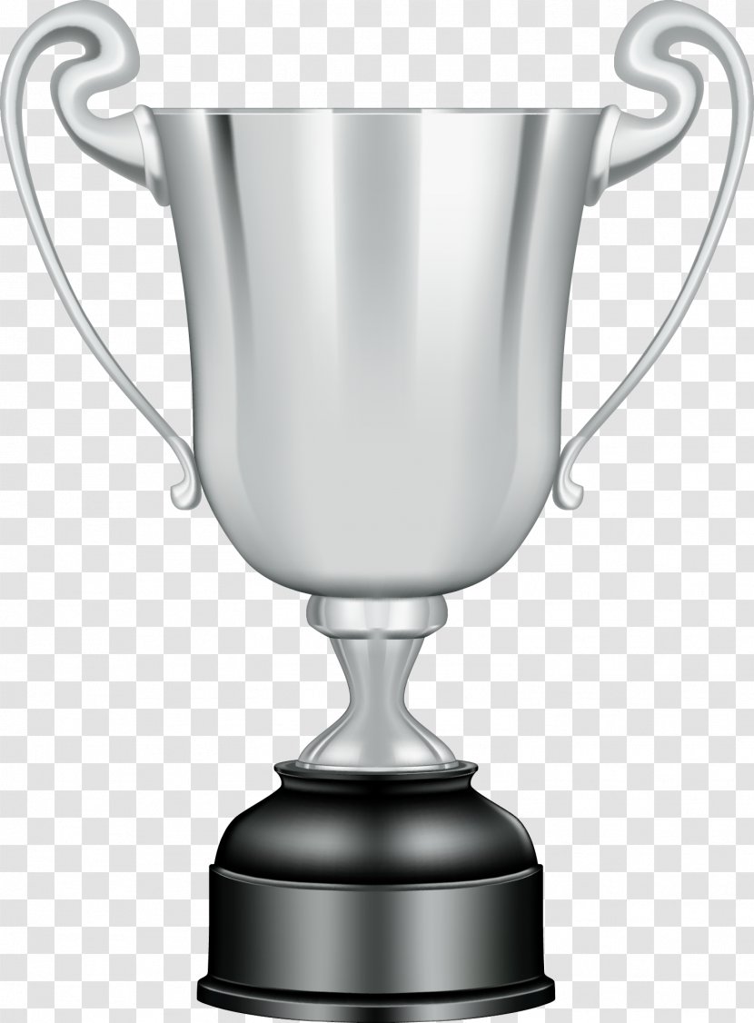 Trophy Stock Photography Clip Art - Can Photo - Vector Hand Painted Silver Transparent PNG