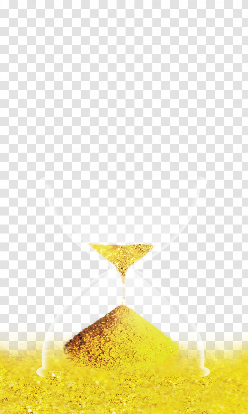 Gold Coin Pattern - Hourglass Transparent PNG