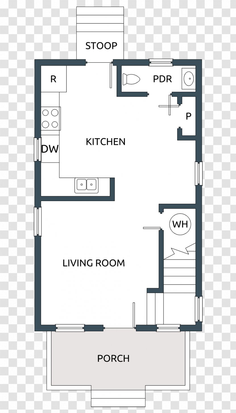 Floor Plan Line Angle - Area Transparent PNG