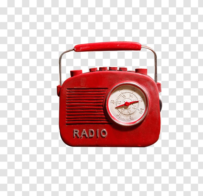 Radio Red - Brand - Retro Transparent PNG